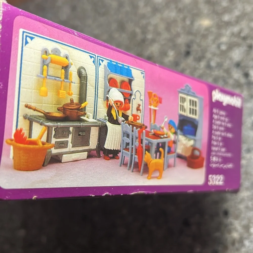 Playmobile 5322 Vintage collectible made in Germany 1992 Kitchen set
